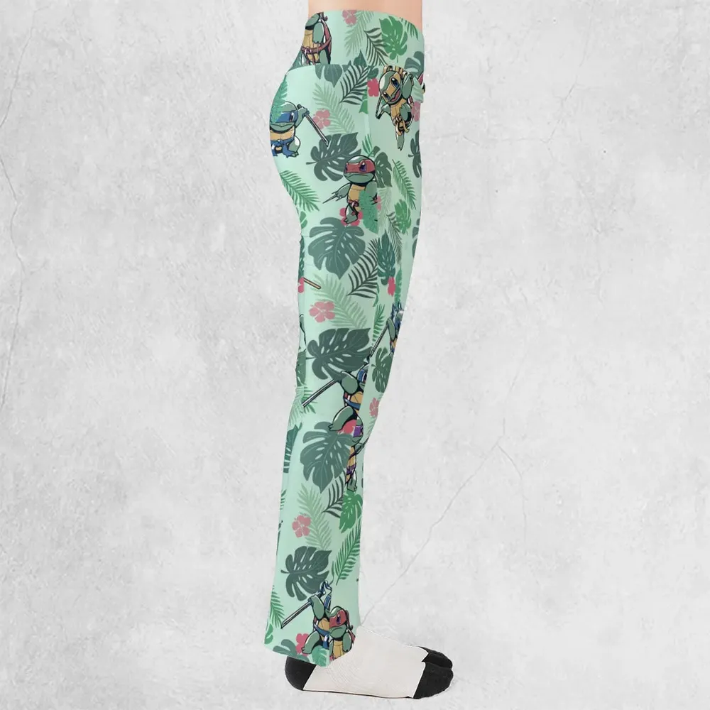 Teenage Mutant Ninja Squirtle Flare Leggings - 2