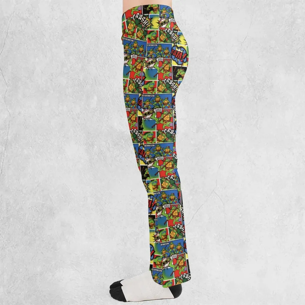 Teenage Mutant Ninja Turtles Comic Flare Leggings - 3
