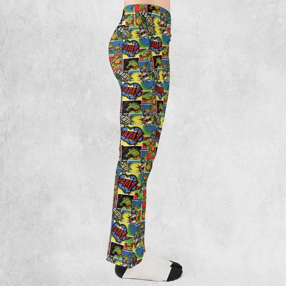 Teenage Mutant Ninja Turtles Comic Flare Leggings - 2