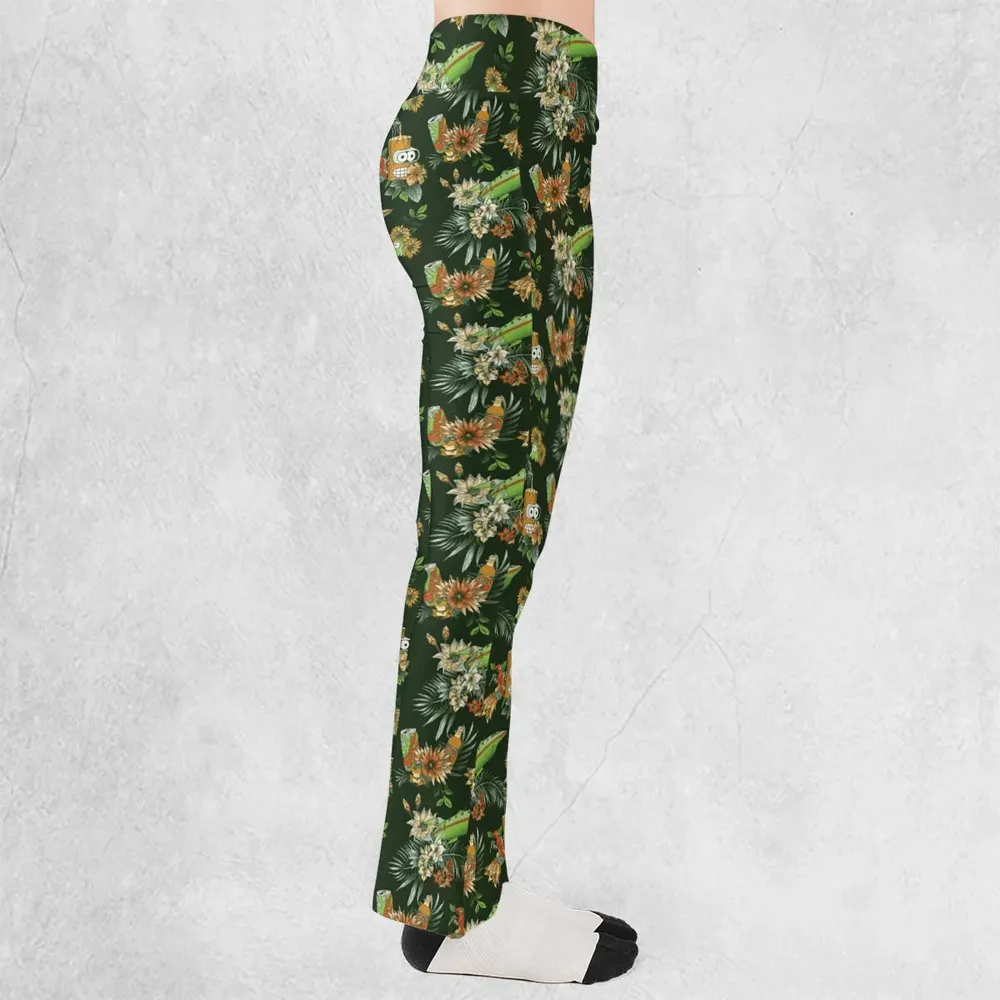 The Year 3000 Bender Futurama Flare Leggings - 2