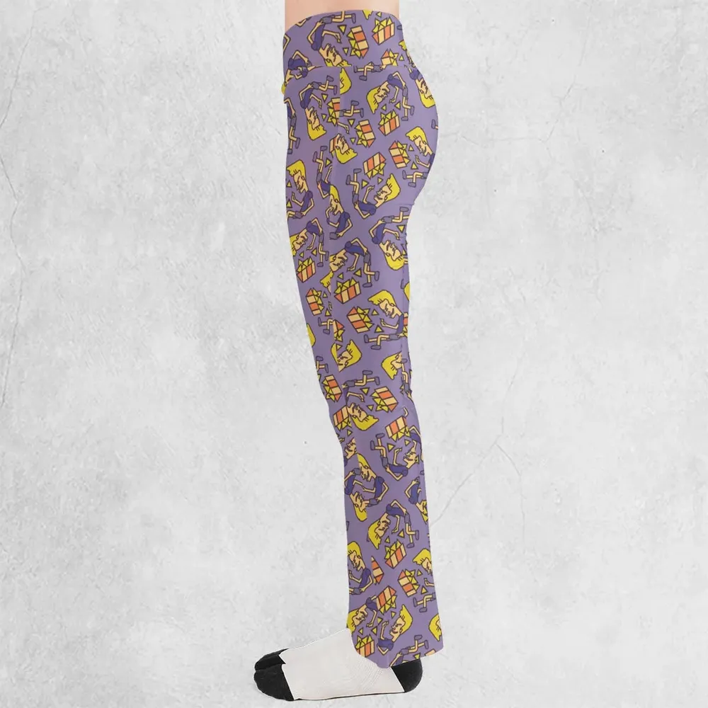 Nachos Rule Beavis and Butthead Flare Leggings - 3