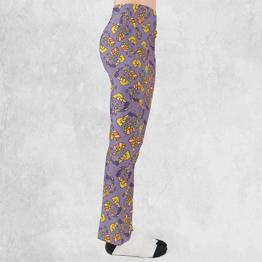 Nachos Rule Beavis and Butthead Flare Leggings - 2