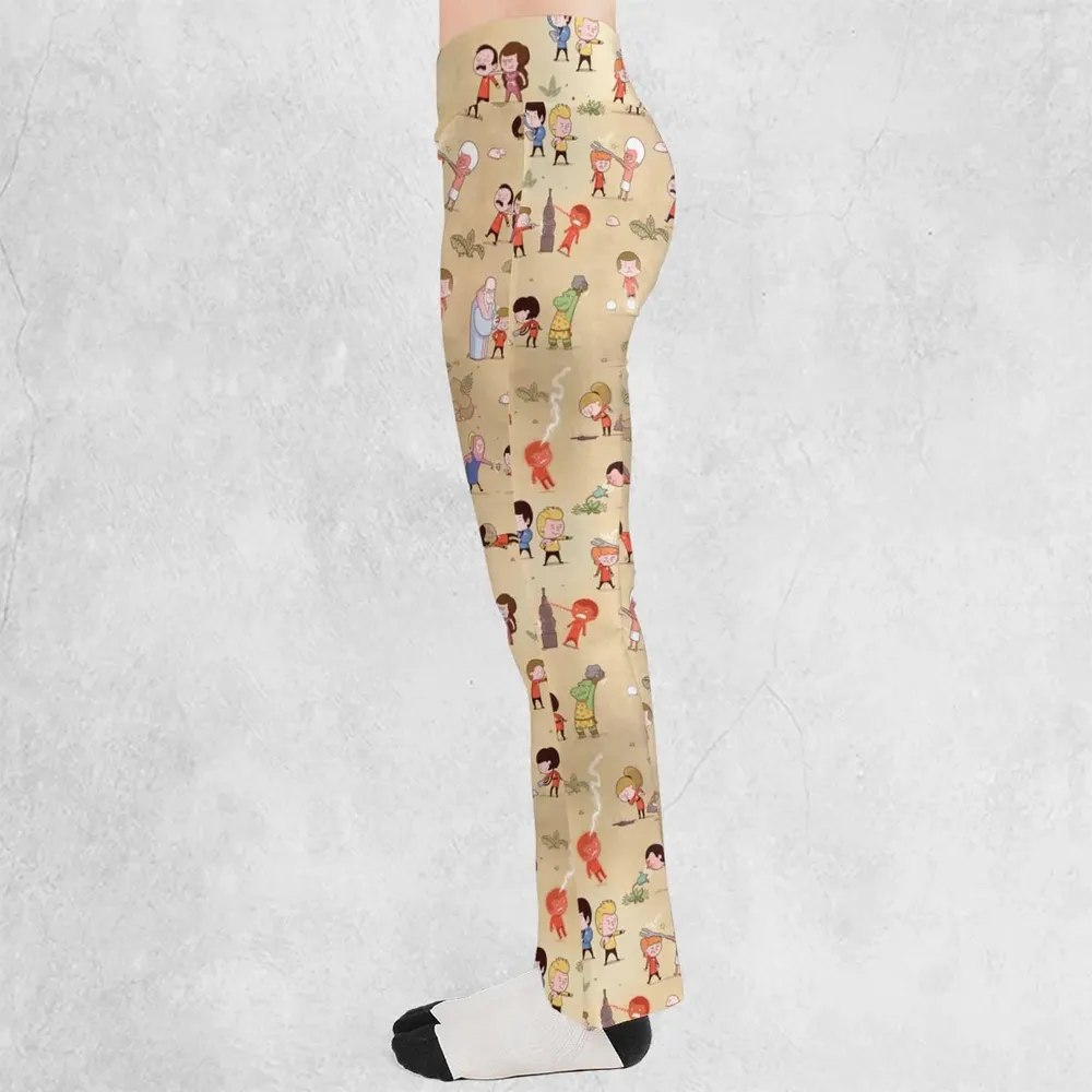 Pyramid America Star Trek Characters Flare Leggings - 3