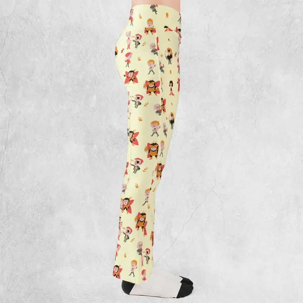 The Venture Bros Pattern Flare Leggings - 2