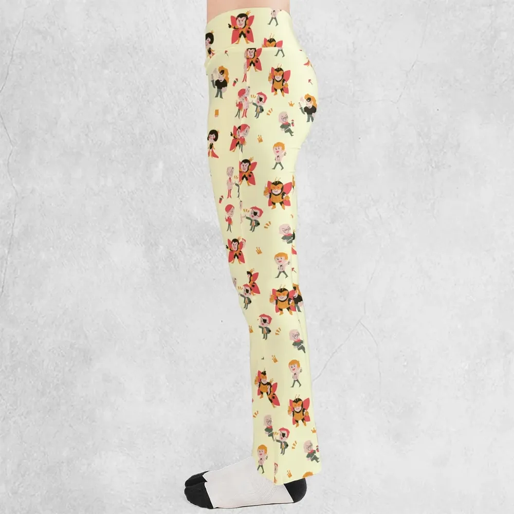 The Venture Bros Pattern Flare Leggings - 3