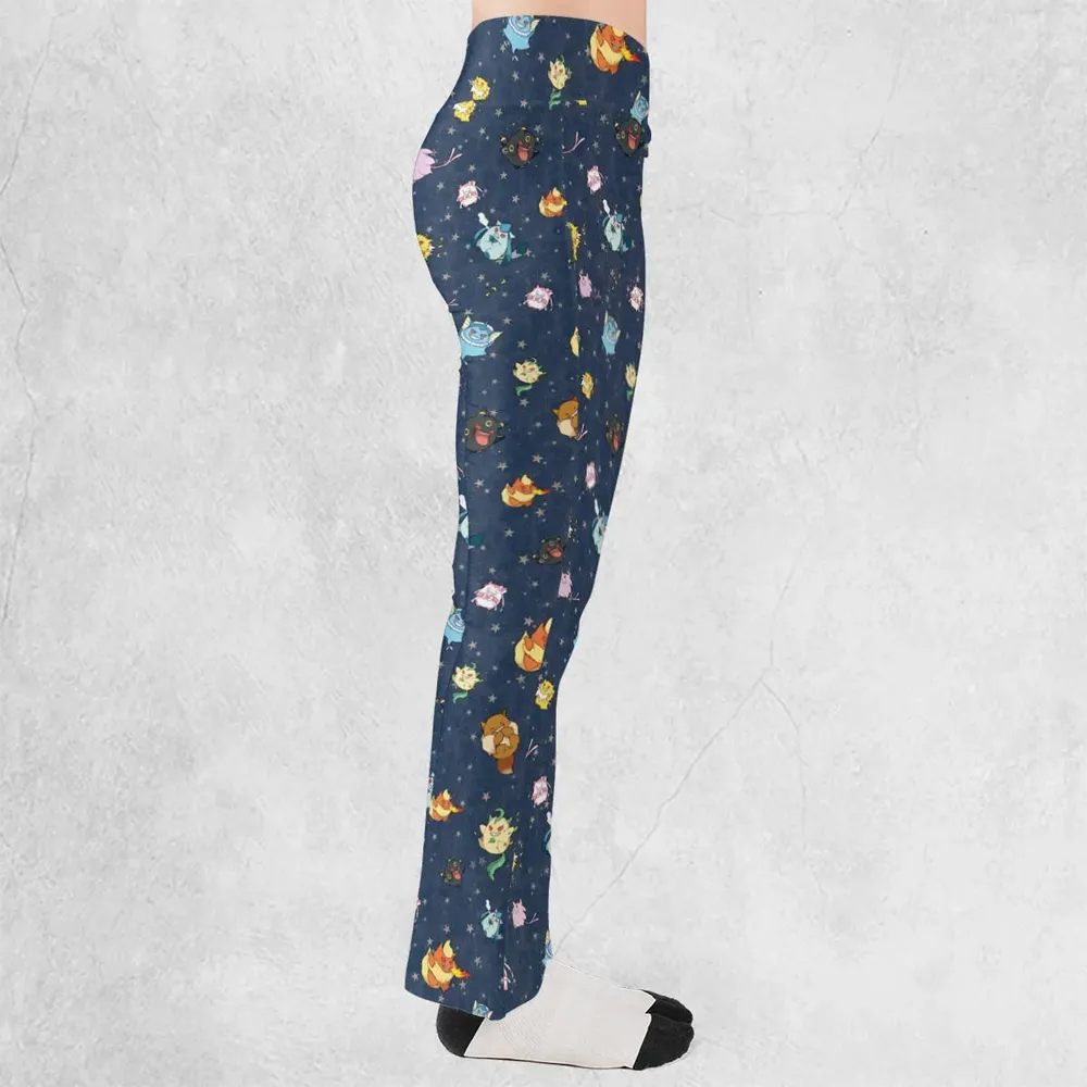 Gengar as Eevee The Eeveelutions Pokemon Flare Leggings - 2