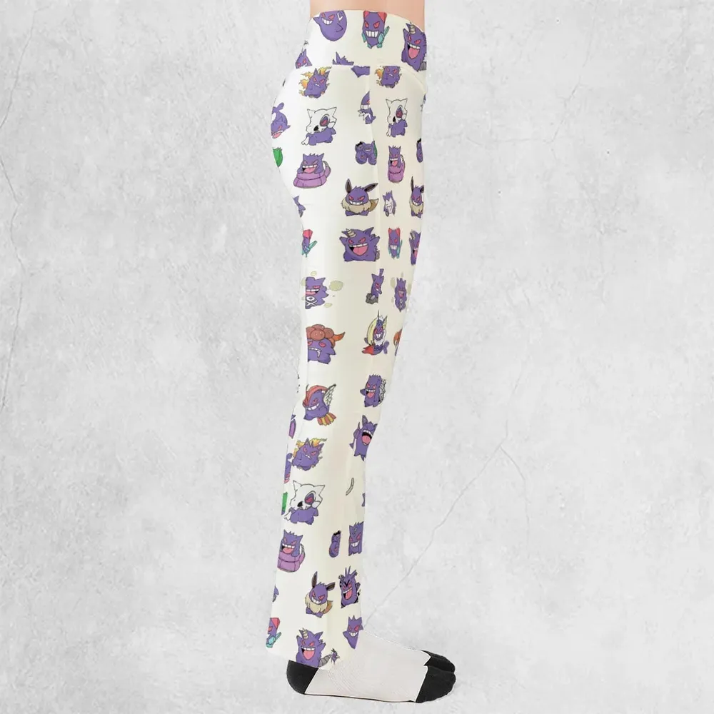 Gengar Cosplay Pokemon Flare Leggings - 2