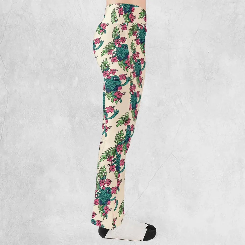 Tropical Tangrowth Pokemon Flare Leggings - 2