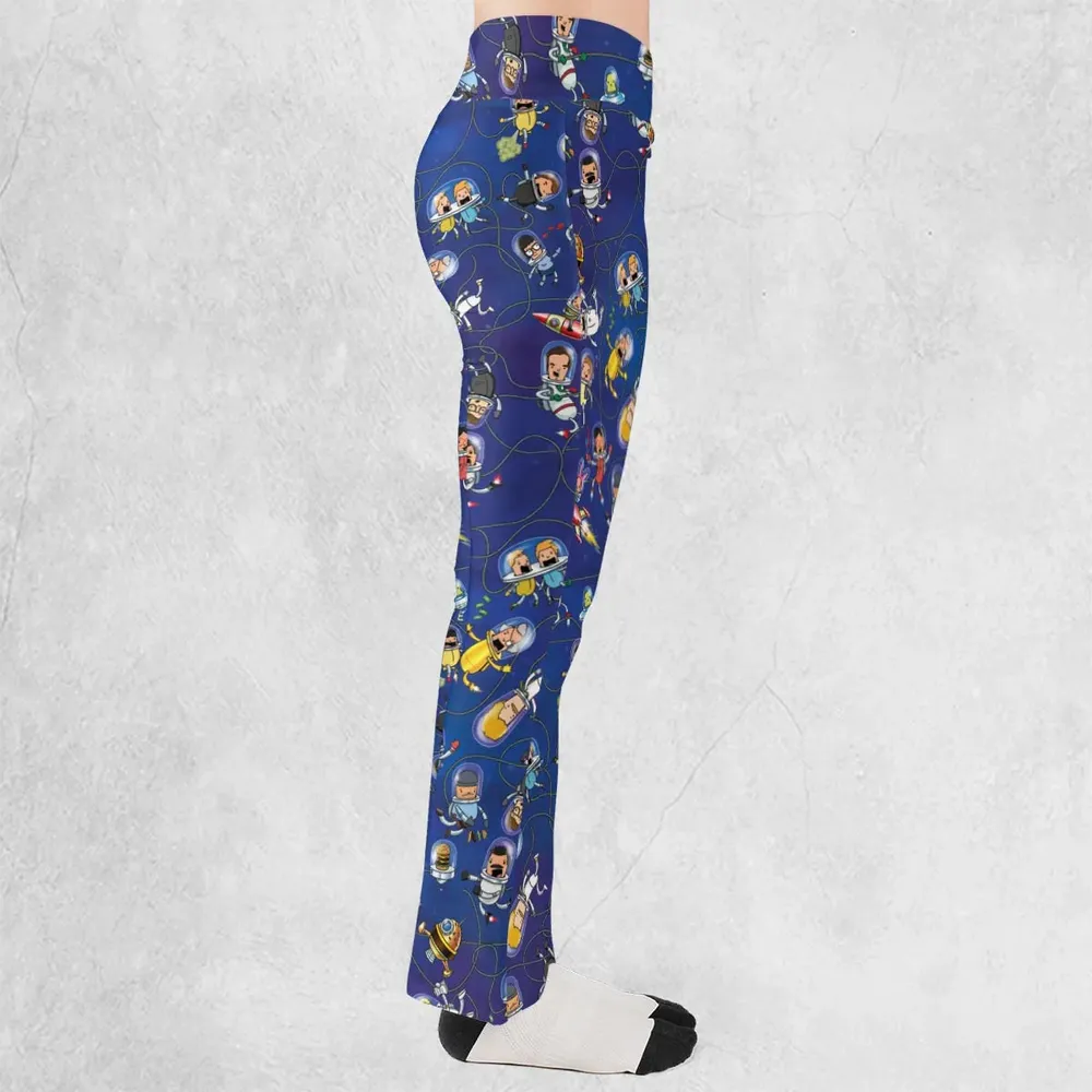 Outer Space Bob's Burgers Flare Leggings - 2