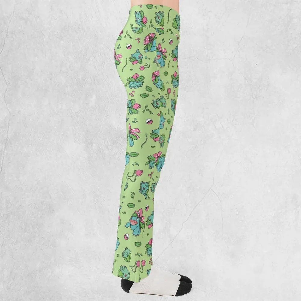 Venusaur Ivysaur and Bulbasaur Pokemon Flare Leggings - 2