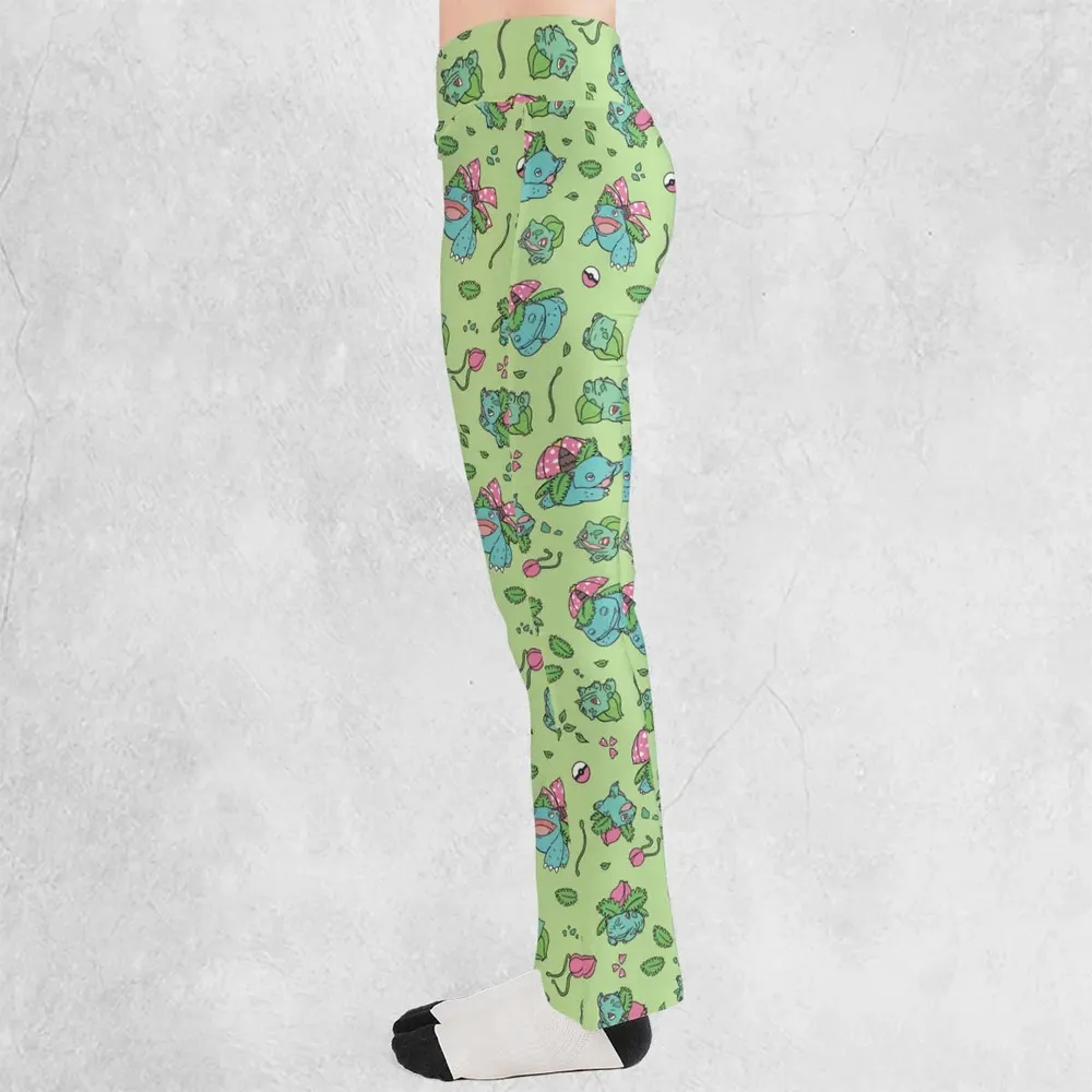 Venusaur Ivysaur and Bulbasaur Pokemon Flare Leggings - 3