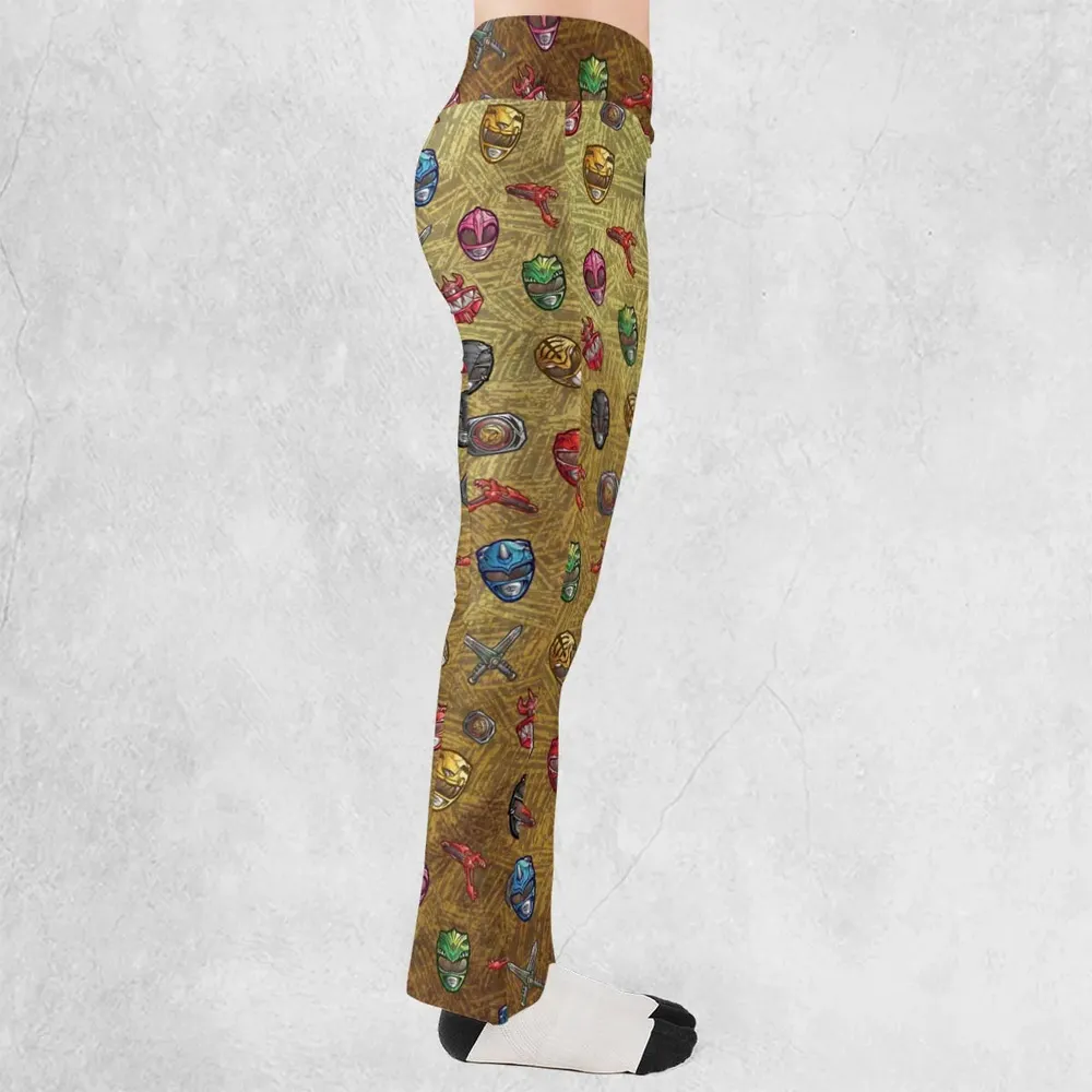 Power Team Mighty Morphin Power Rangers Flare Leggings - 2