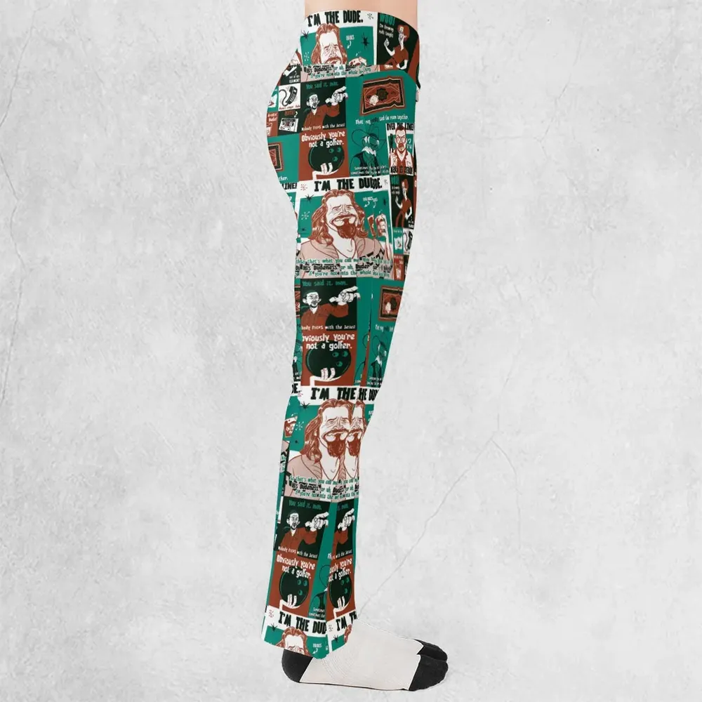 I'm The Dude The Big Lebowski Flare Leggings - 2