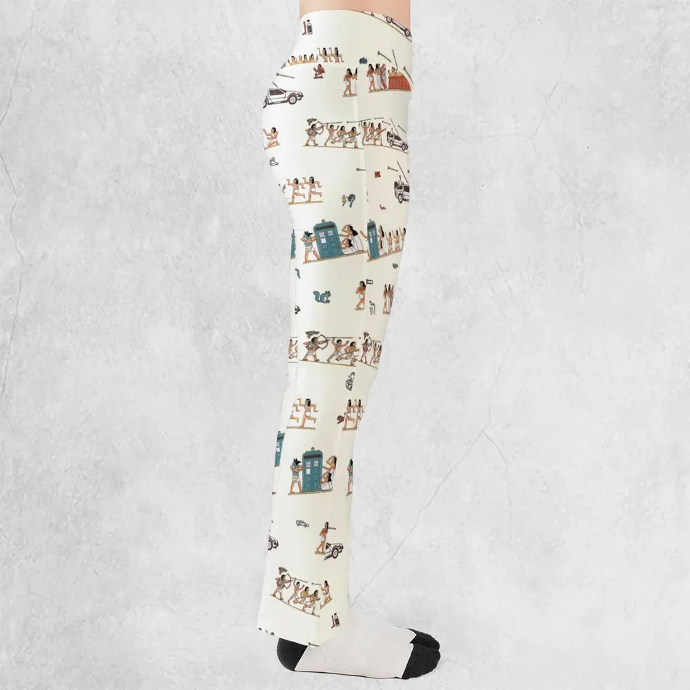 Lost In Egypt Flare Leggings - 2