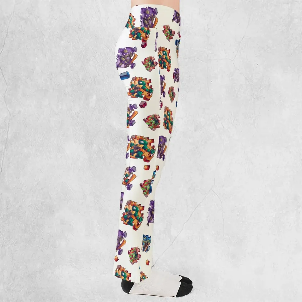 TMNT Break The Wall Flare Leggings - 2