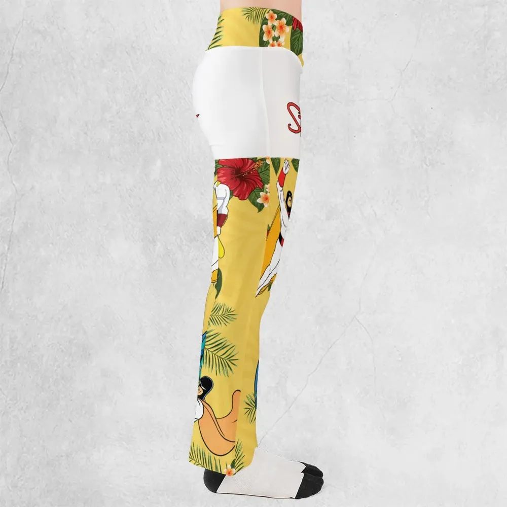 Space Ghost Coast to Coast Characters Flare Leggings - 2