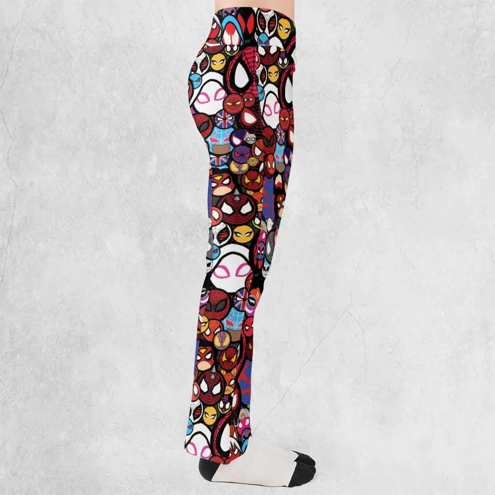 Spide-Mania Spider-Verse Flare Leggings - 2