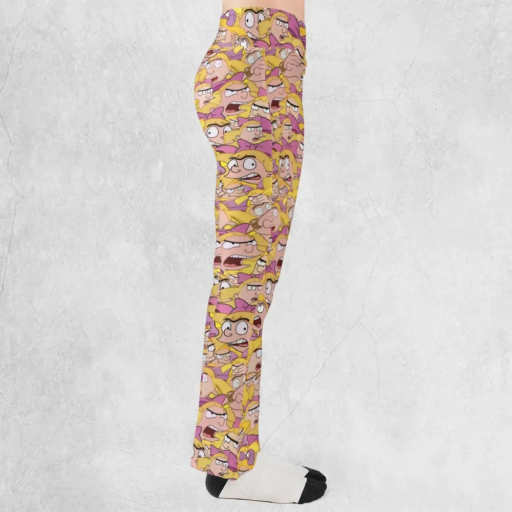 Helga G. Pataki Hey Arnold Flare Leggings - 2