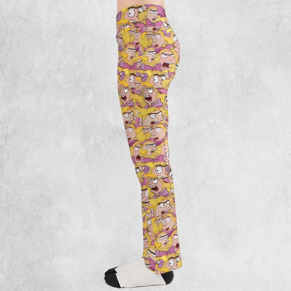 Helga G. Pataki Hey Arnold Flare Leggings - 3