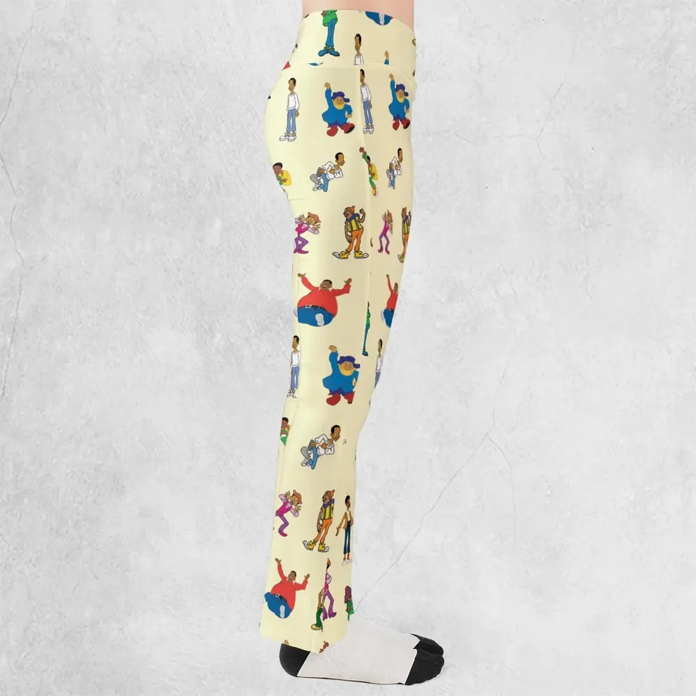 Fat Albert and the Cosby Kids Flare Leggings - 2