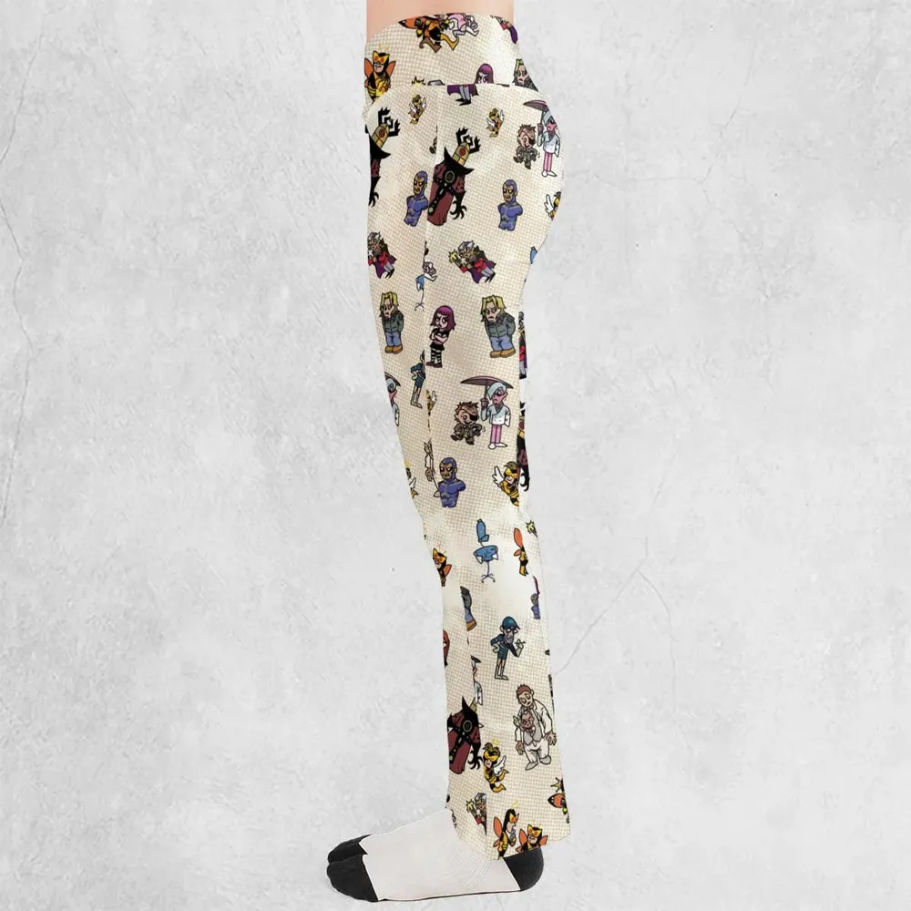 V Is For Venture The Venture Bros Villains Flare Leggings - 3