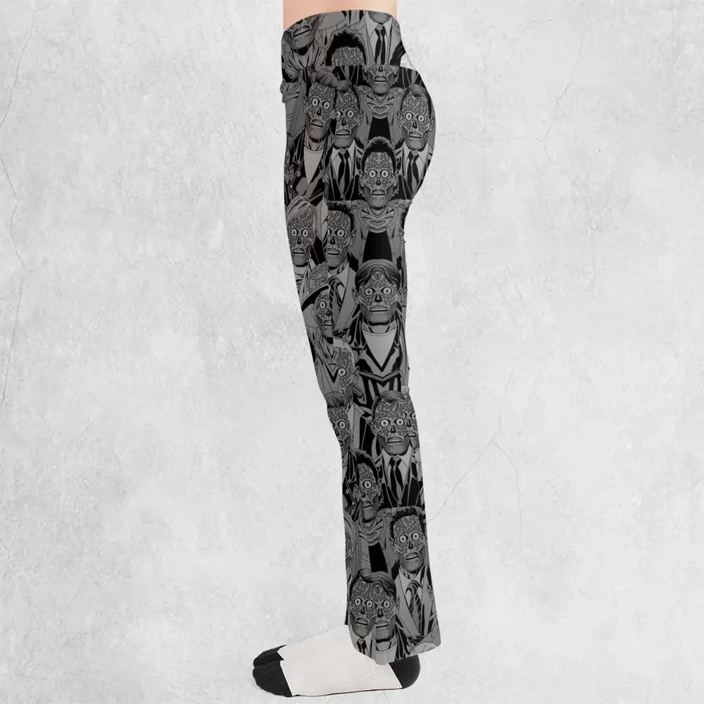 Obey Consume They Live Flare Leggings - 3