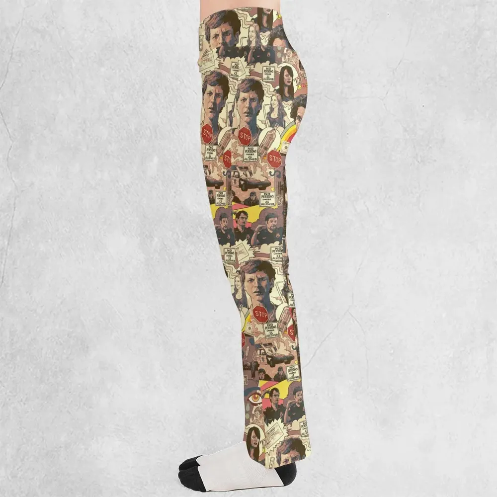Retro Art Buddies Superbad Flare Leggings - 3