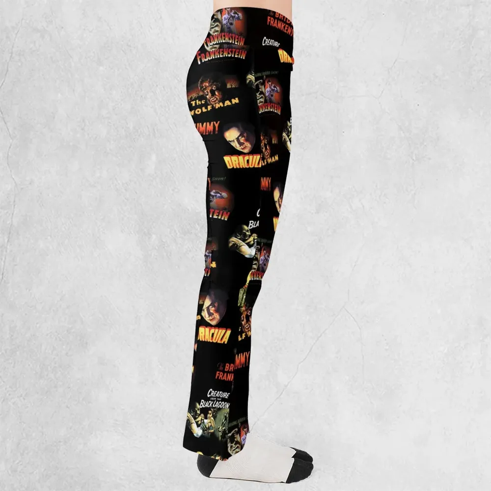 Teaming Monsters All Up Universal Monsters Flare Leggings - 2