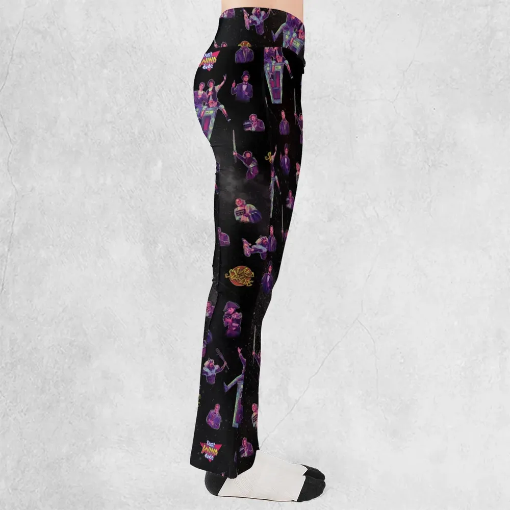 Wyld Stallyns Bill and Ted's Excellent Adventure Character Flare Leggings - 2