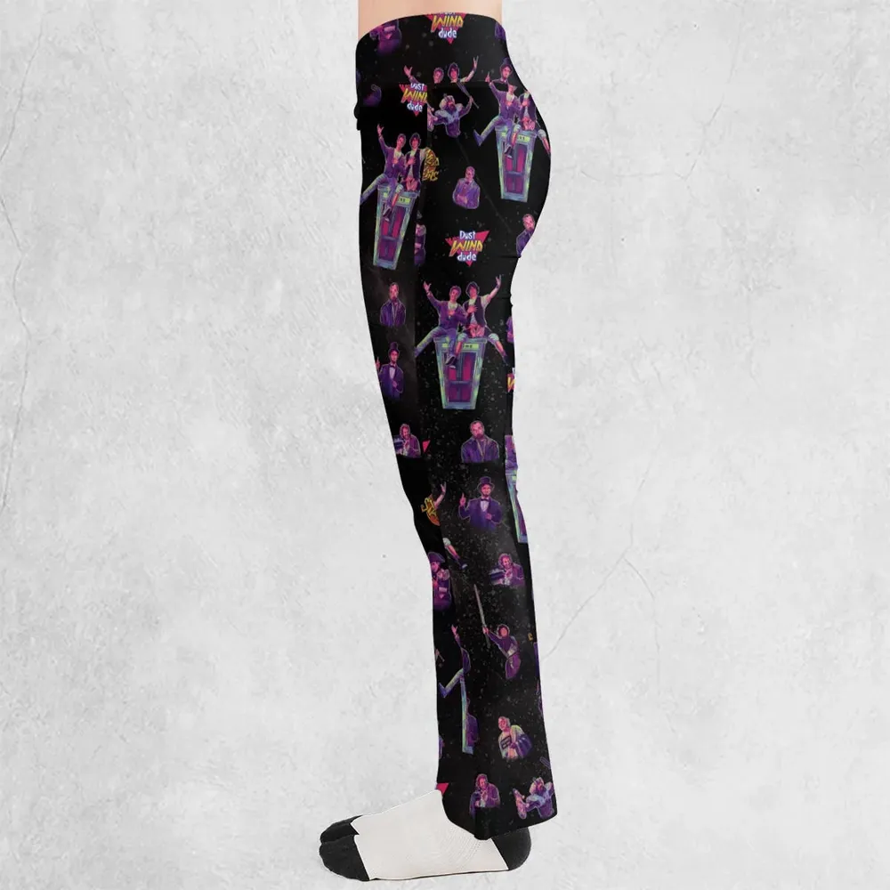 Wyld Stallyns Bill and Ted's Excellent Adventure Character Flare Leggings - 3