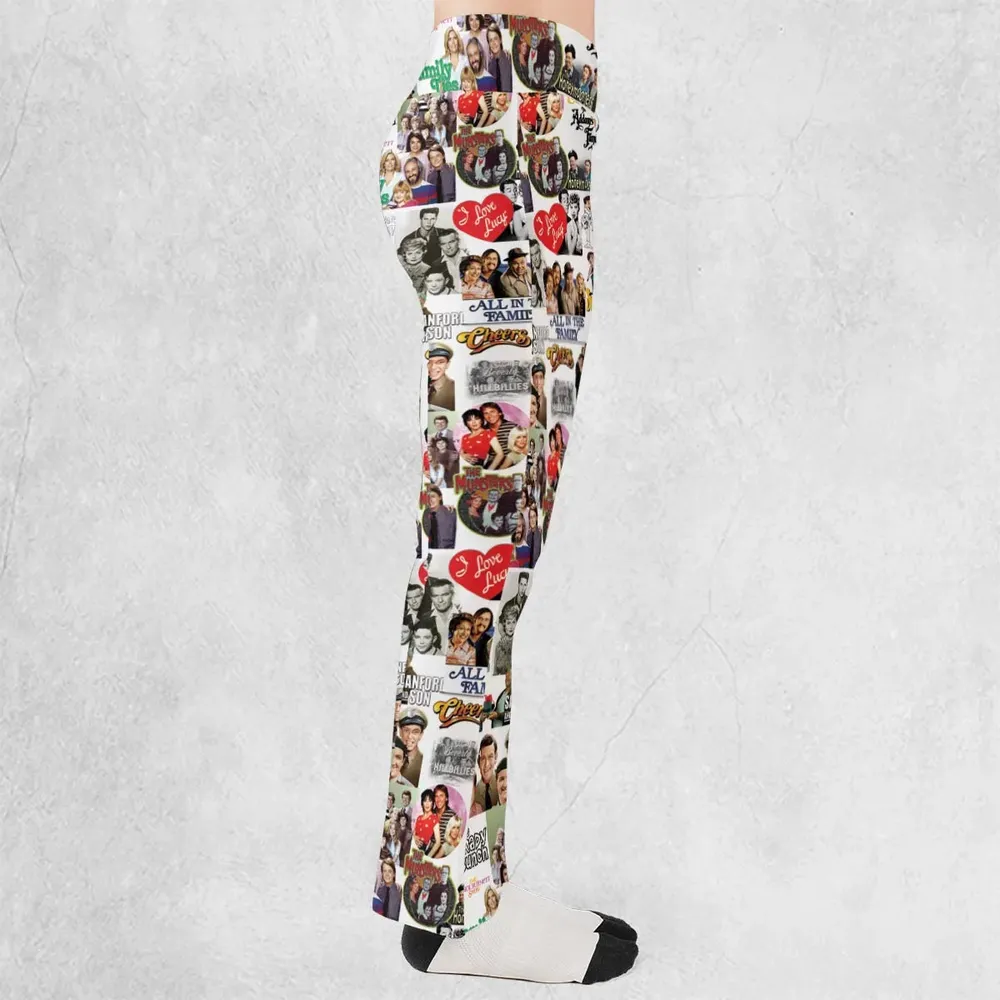 Stuck in the 80s Famous Sitcom Flare Leggings - 2