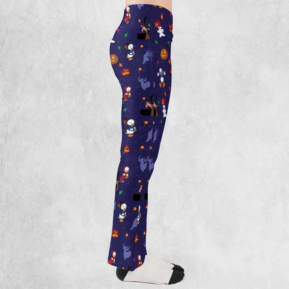 Spooky Month Halloween Flare Leggings - 2