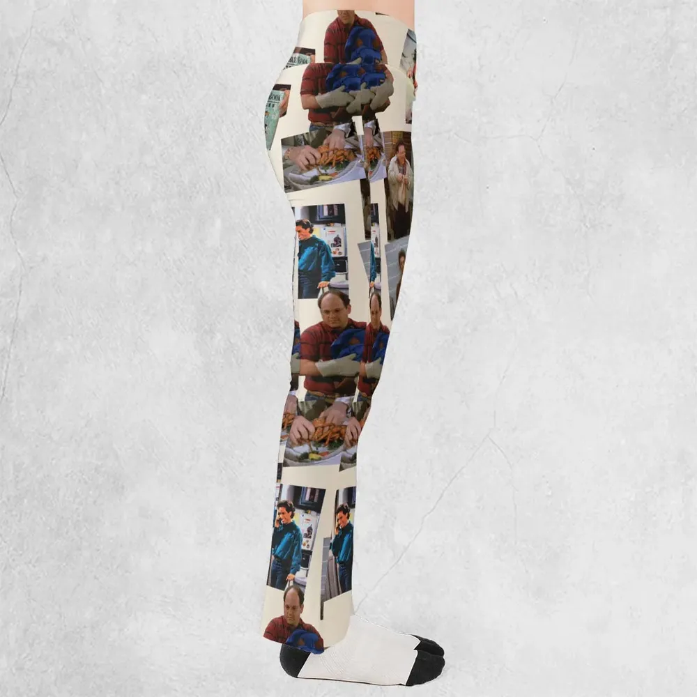 Seinfeld Famous Scenes Flare Leggings - 2