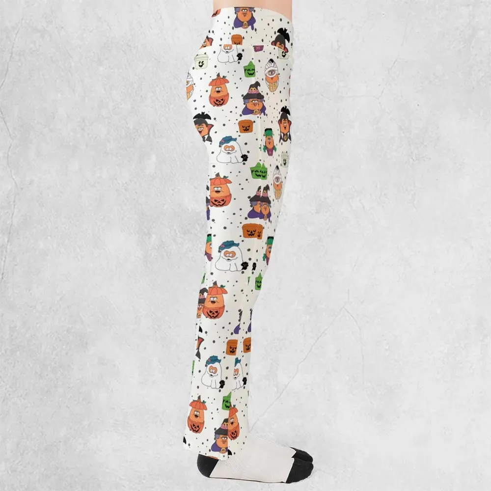 Memorable Friends McNugget Buddies Mcdonalds 1992 Flare Leggings - 2