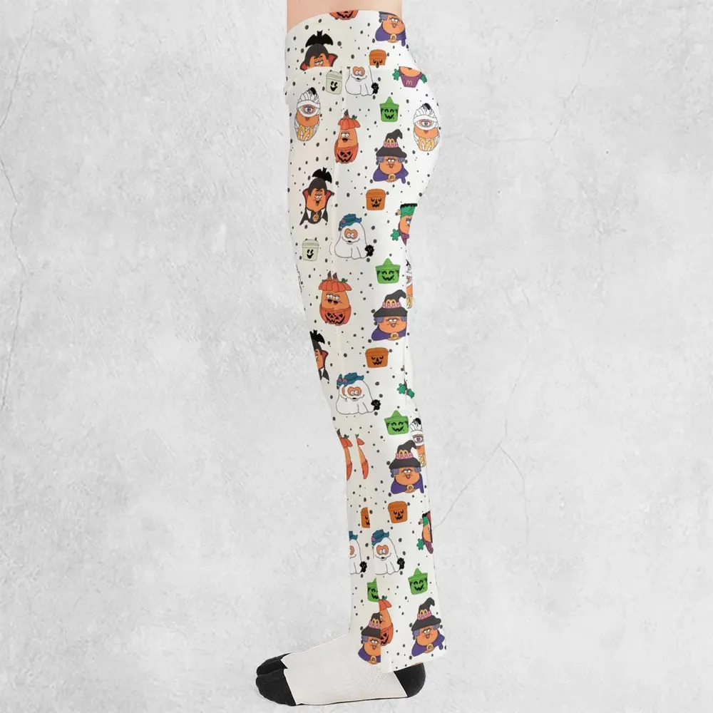 Memorable Friends McNugget Buddies Mcdonalds 1992 Flare Leggings - 3