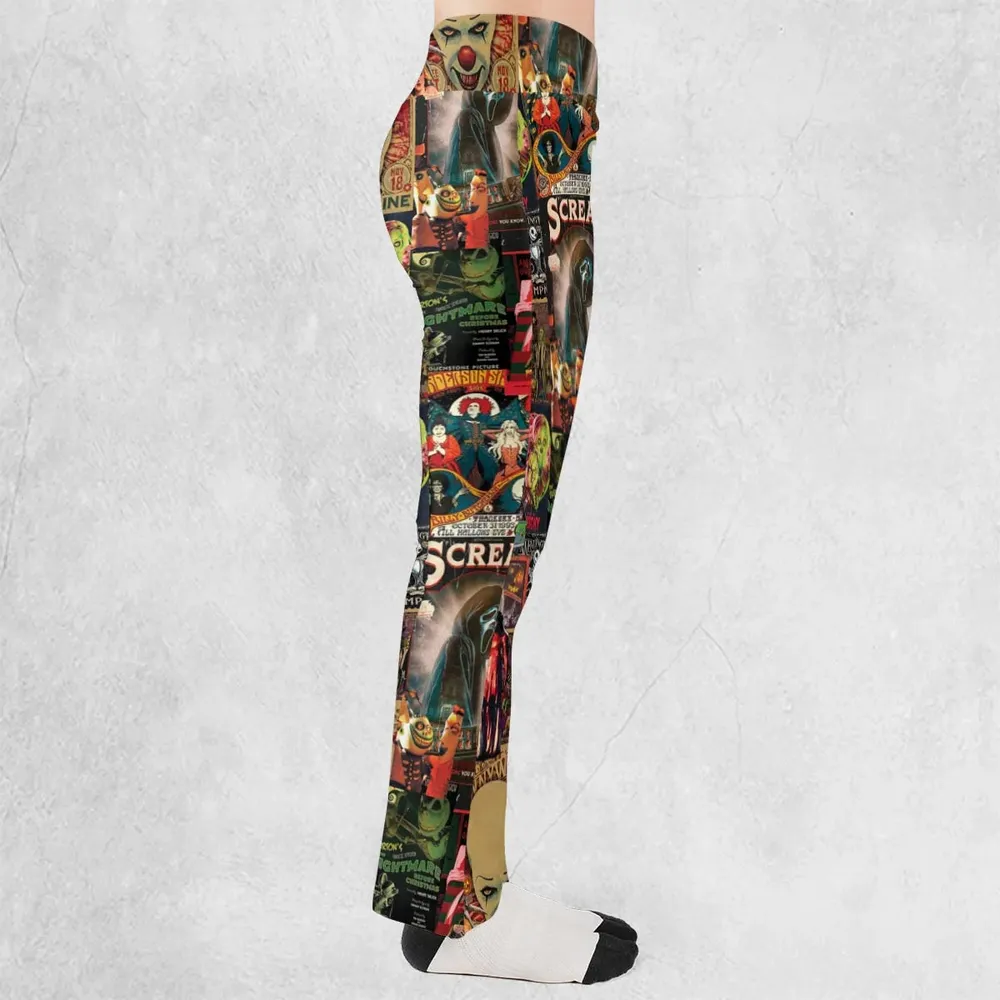 Vintage Scary Flare Leggings - 2