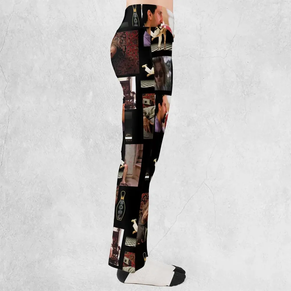 The Big Lebowski Famous Scenes Flare Leggings - 2