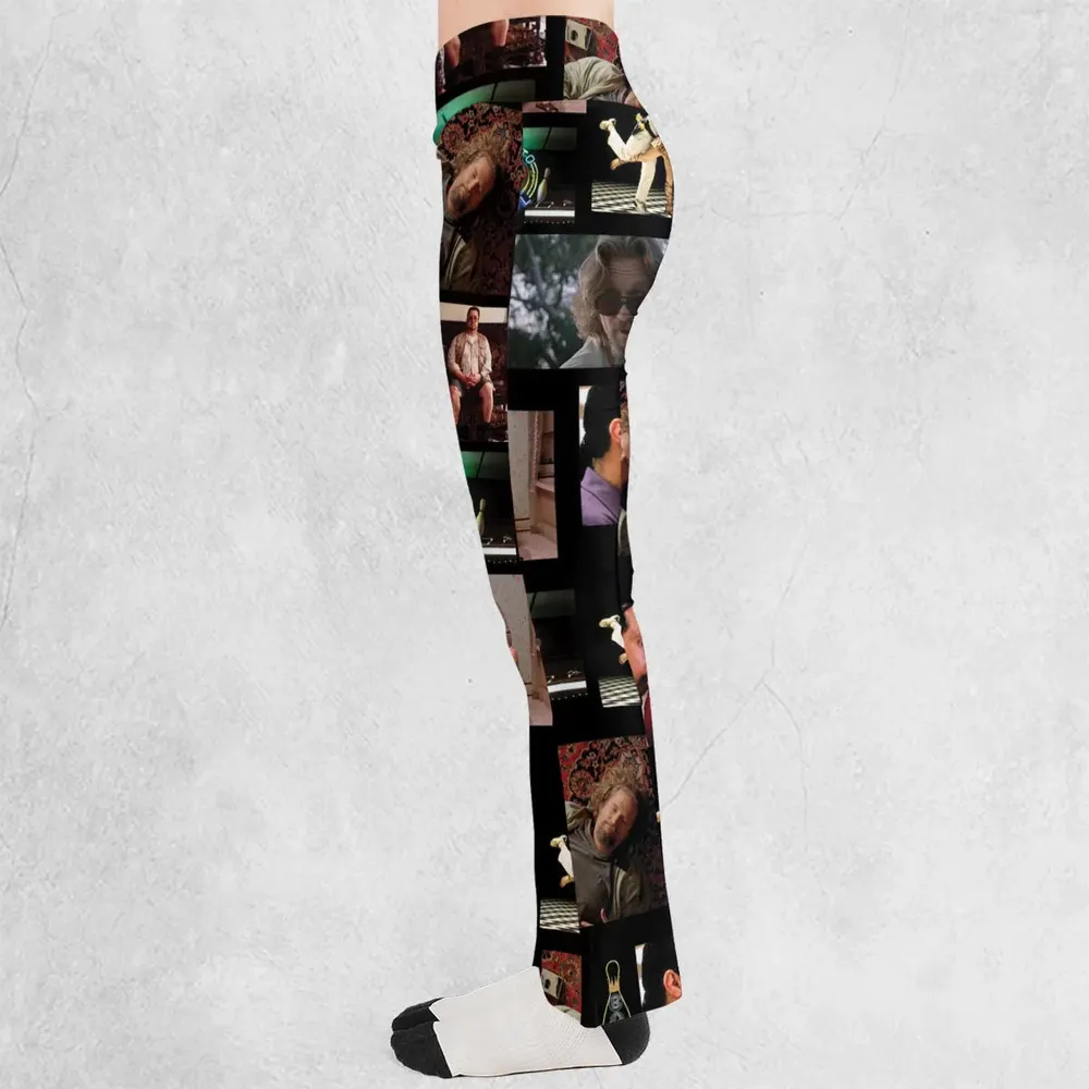 The Big Lebowski Famous Scenes Flare Leggings - 3
