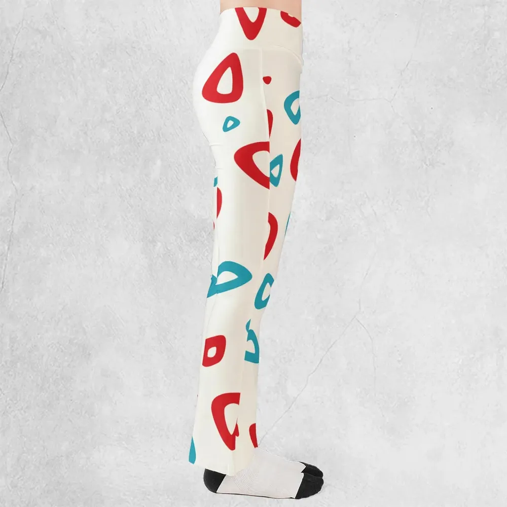 Togepi Pattern Pokemon Flare Leggings - 2