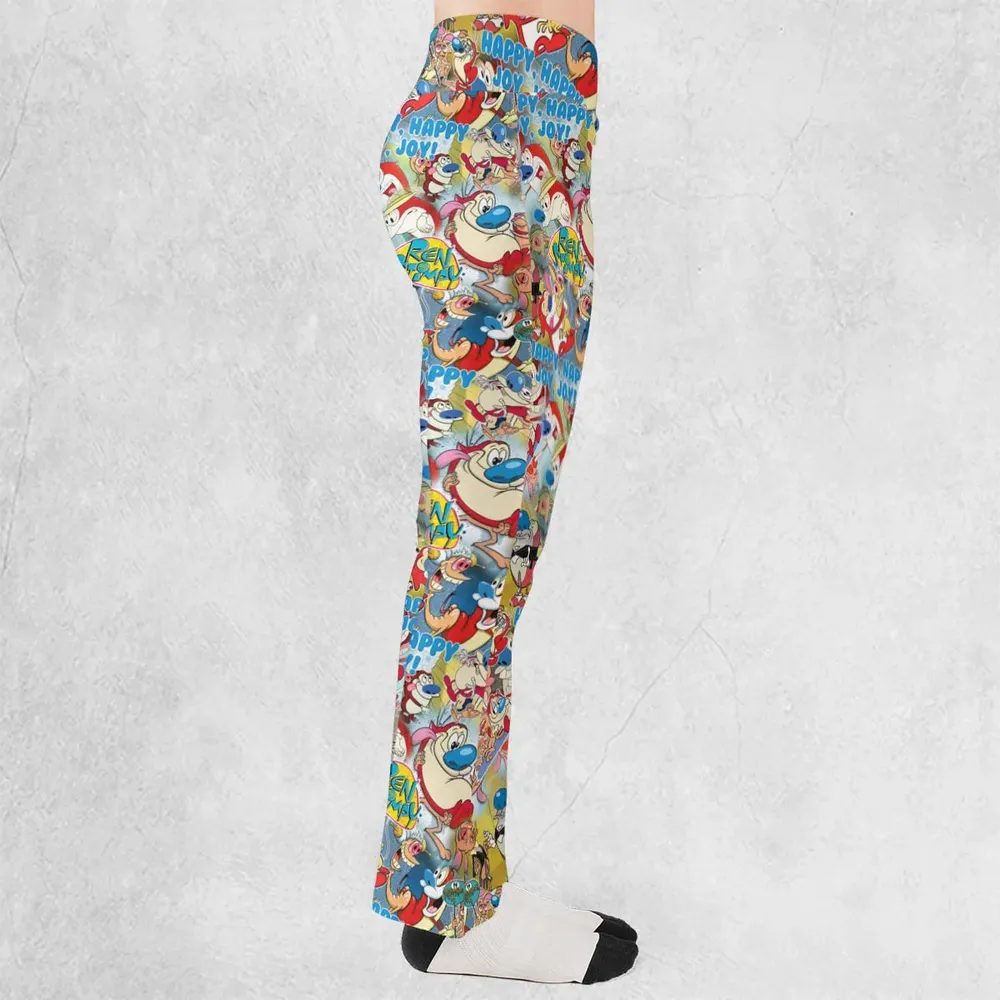 The Ren and Stimpy Show Flare Leggings - 2