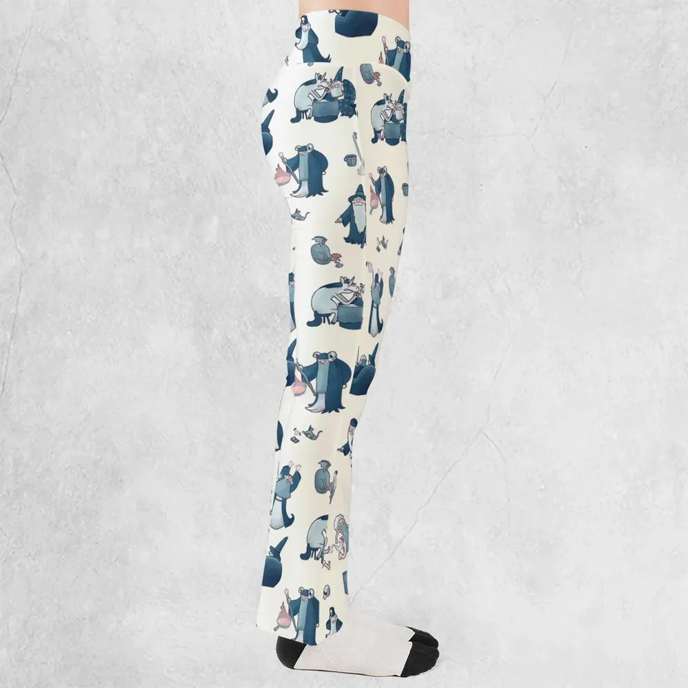 Shared Flat For Wizards Flare Leggings - 2
