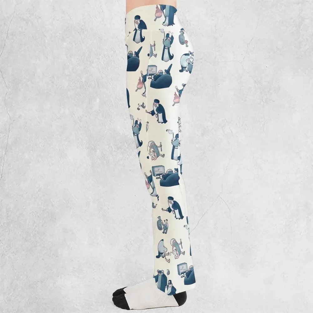 Shared Flat For Wizards Flare Leggings - 3