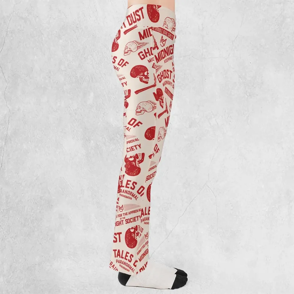 Midnight Dust Are You Afraid Of Dark Flare Leggings - 2