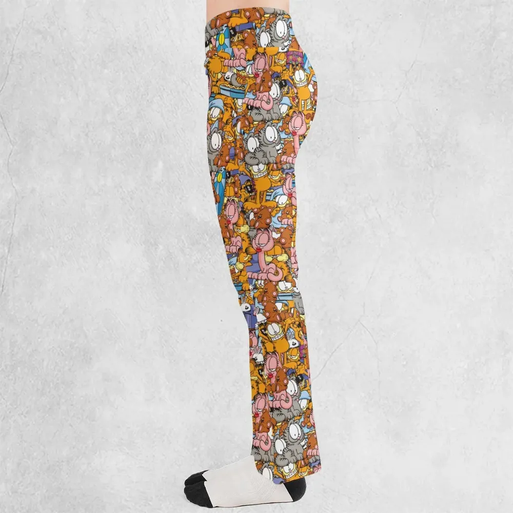 Garfield and Friends Flare Leggings - 3