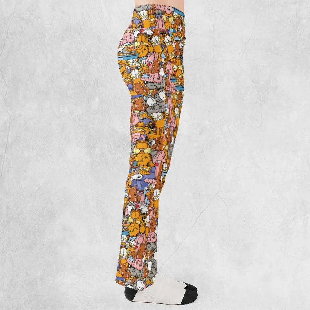 Garfield and Friends Flare Leggings - 2