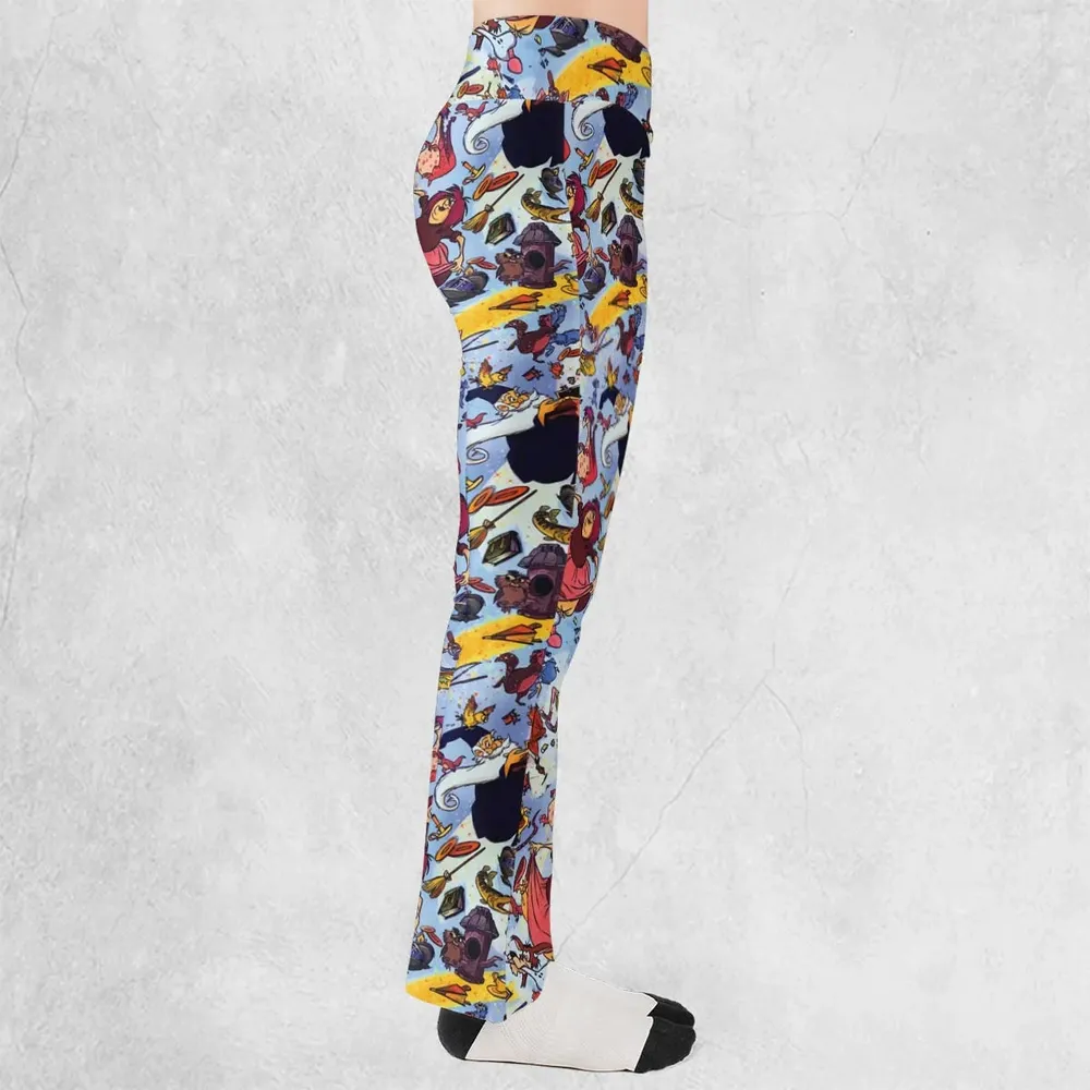King Arthur Sword And The Stone Flare Leggings - 2