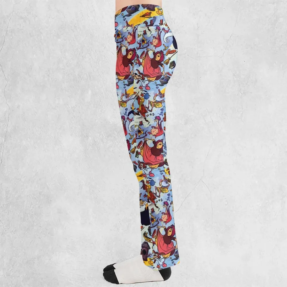 King Arthur Sword And The Stone Flare Leggings - 3