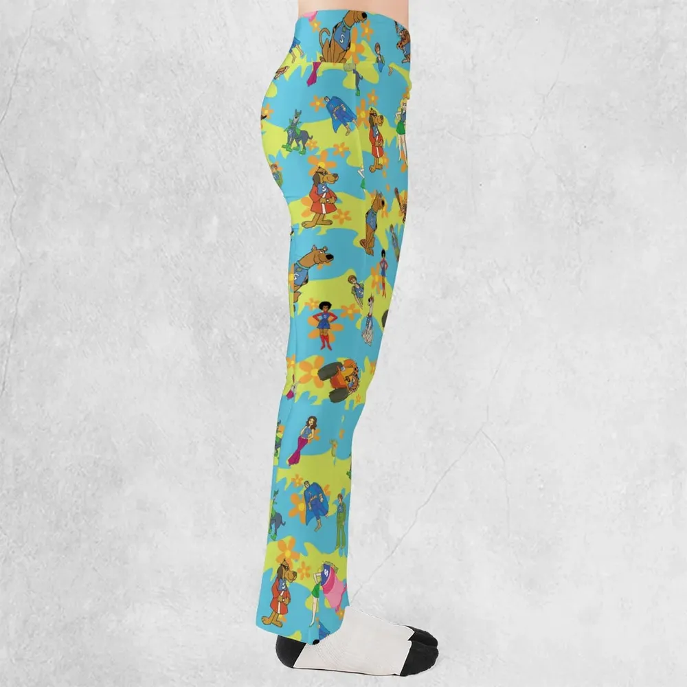 Scooby Gang Scooby Doobies Flare Leggings - 2