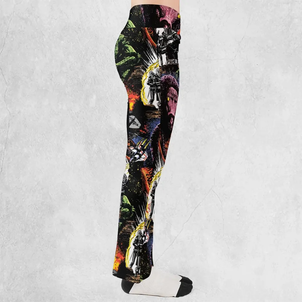 Galactic War Battlestar Galactica Flare Leggings - 2