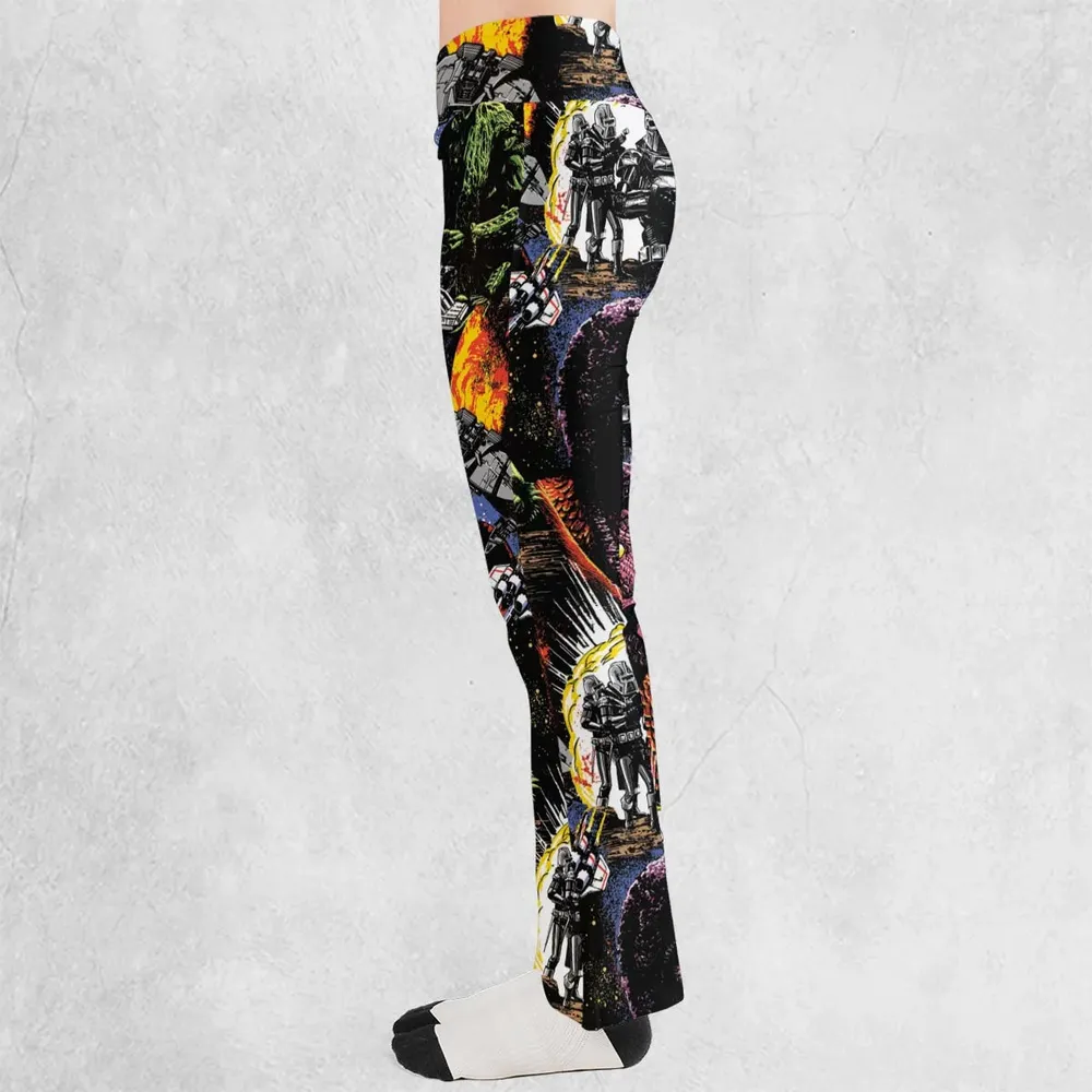 Galactic War Battlestar Galactica Flare Leggings - 3